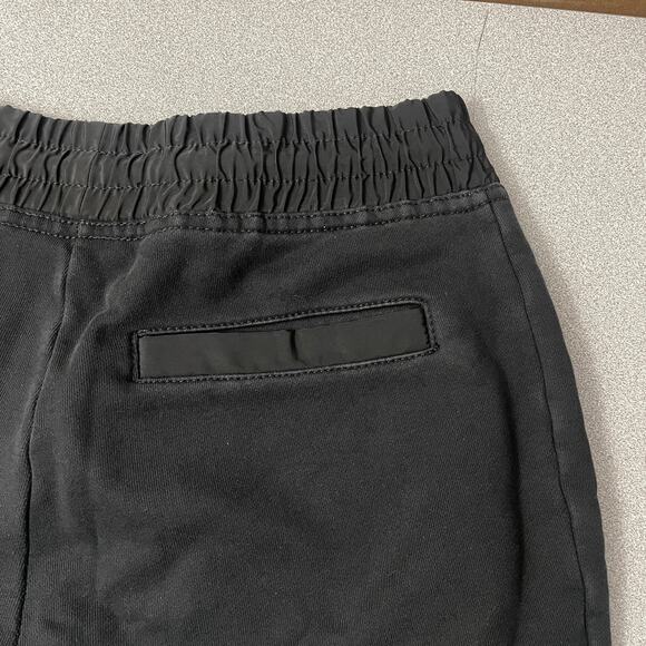 Coach Signature Sweat Shorts Mens XS Black Athleisure Lounge Logo *Altered/Crop - Picture 7 of 11